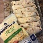 SPINACH AND CHEESE ENCHILADAS