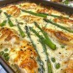 My man is totally obsessed with this dish. He’s on my case to whip it up weekly.