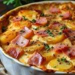 Ham and Potato Au Gratin