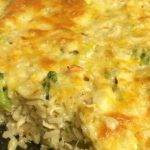 BROCCOLI RICE CHEESE AND CHICKEN CASSEROLE