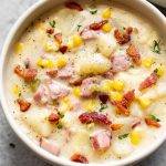 Smoked Ham Potato Corn Chowder