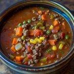 Hearty Crock Pot Cowboy Soup