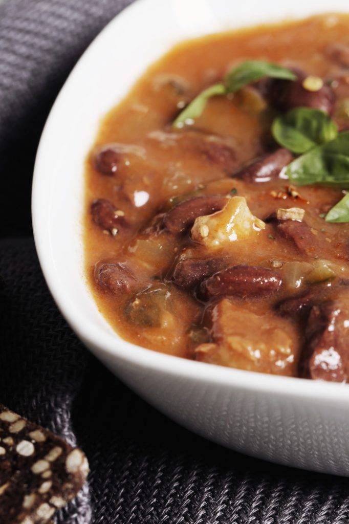 Love making a huge batch of this and freezing for later! Quick and easy meal!